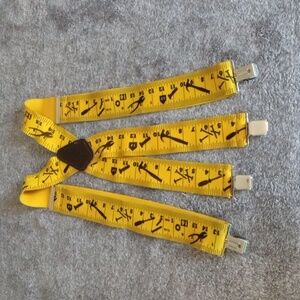 Hold Up Suspenders Tool And Measuring Tape